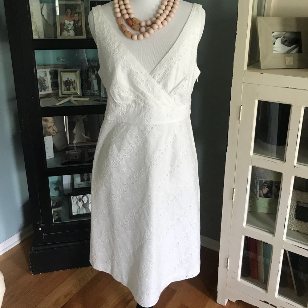 Vineyard Vines white Eyelet Dress